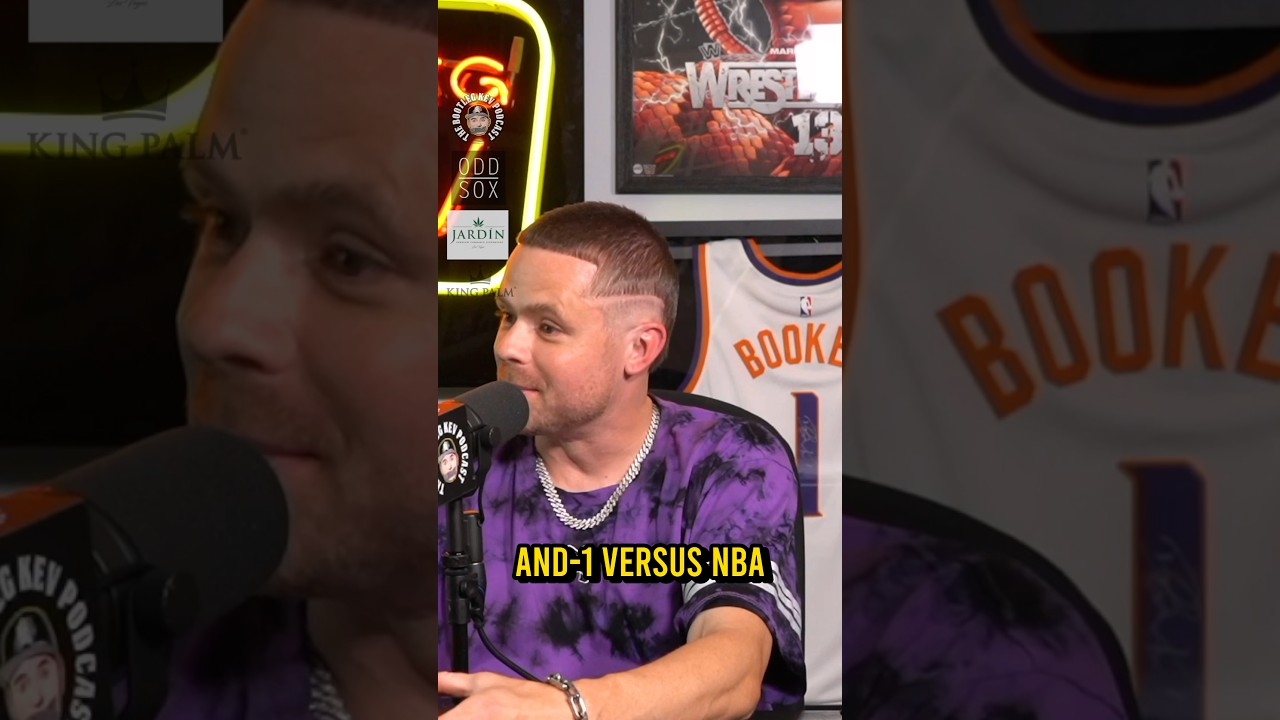 Imagine an AND-1 vs NBA Game