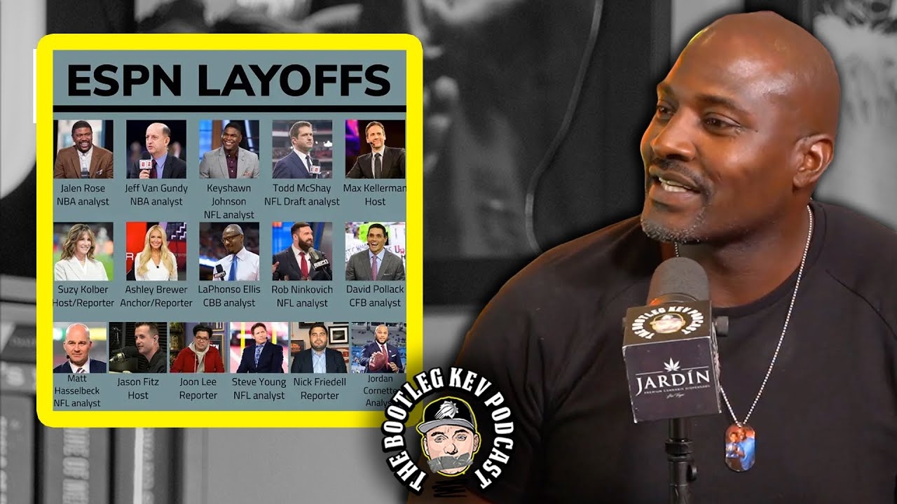 Marcellus Wiley on ESPN Layoffs of Jeff Van Gundy, Jalen Rose, Max Kellerman & Others