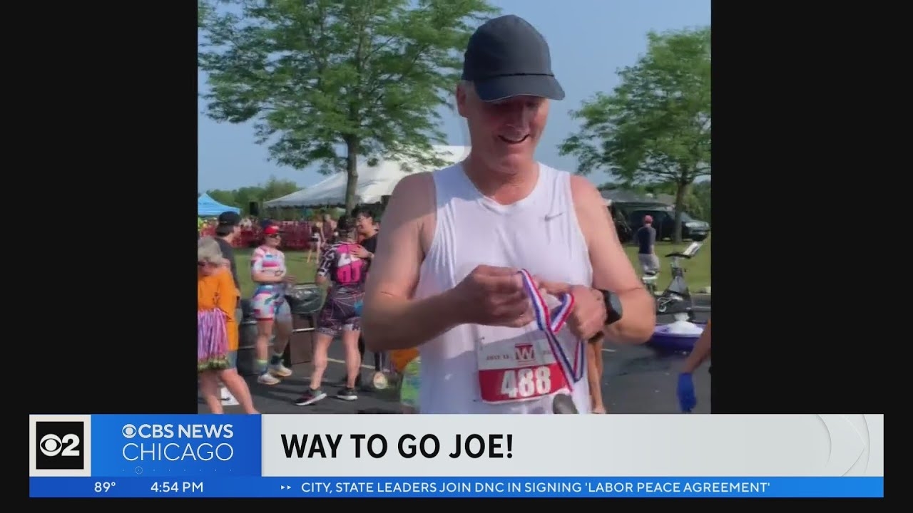 Joe Donlon conquers a triathlon