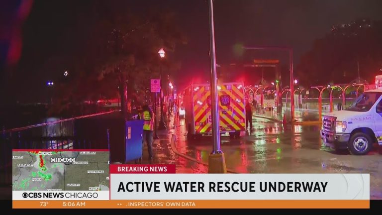 6 people rescued by CFD dive team after call of boat in distress near Navy Pier