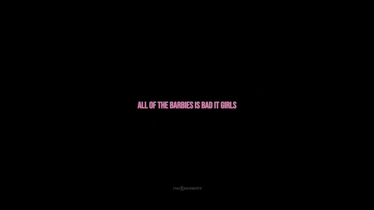 Nicki Minaj & Ice Spice  Barbie World (with Aqua) | Lyrical status