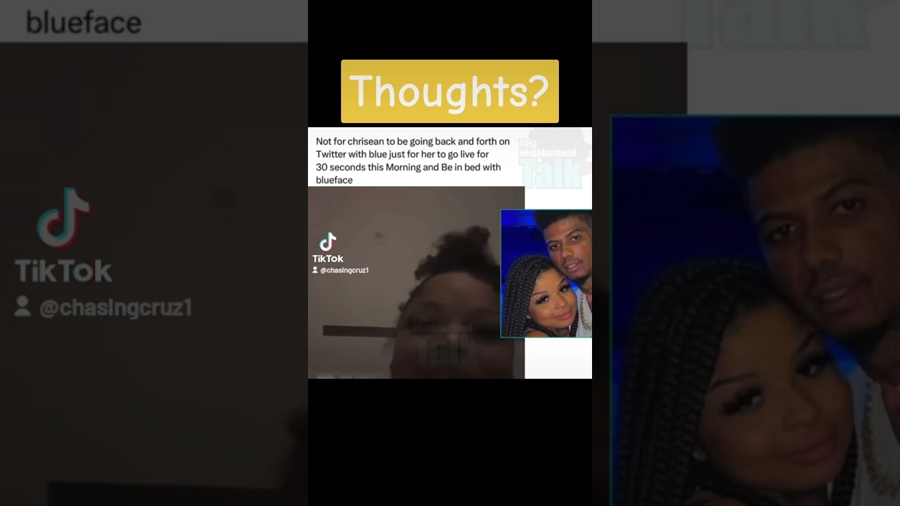 Chrisean Rock Wakes Up With BlueFace After an Online Rant About Her Leaving Him