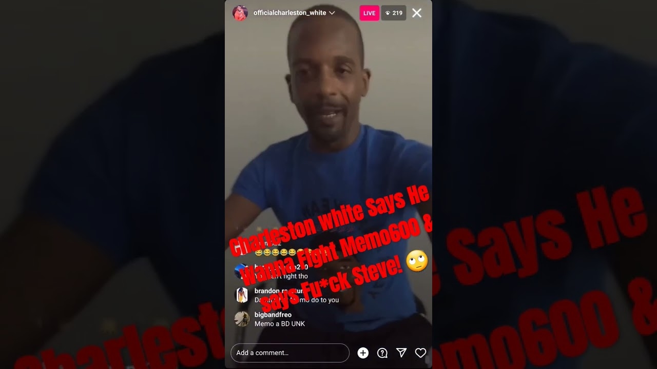 Charleston White Wants To Fight memo600 & Says Fu*k Steve!  #hiphop #charlestonwhite #rap #finesse