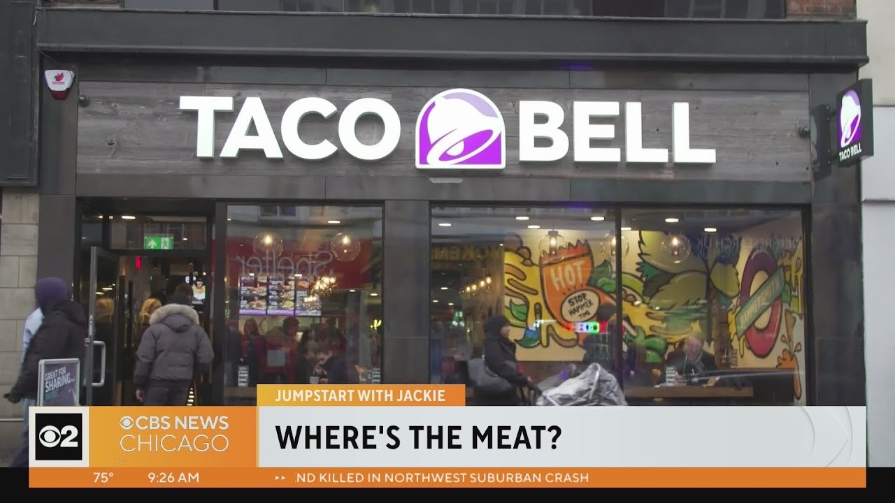 Jumpstart with Jackie: Man asks Taco Bell where's the beef?