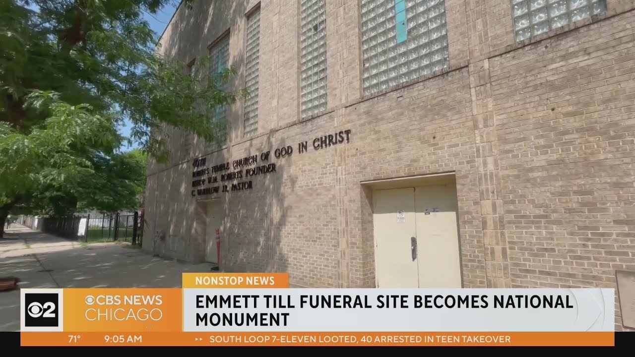 Emmett Till funeral cite celebrates national monument status