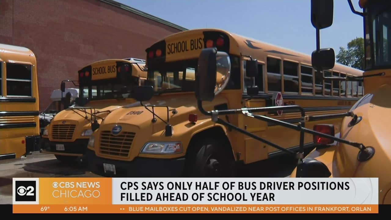 CPS says bus driver shortage impacting school year transportation