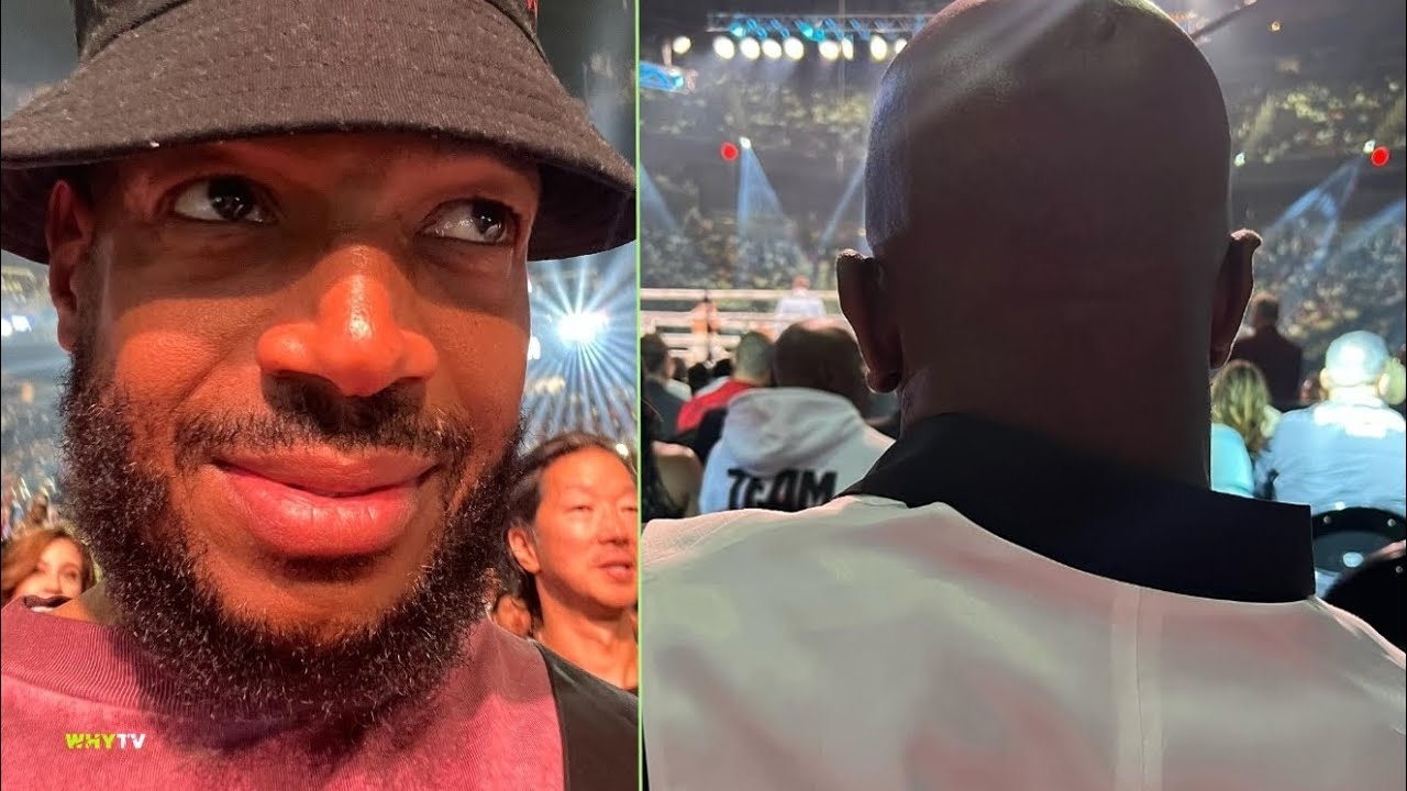 Marlon Wayans Clowning Evander Holyfield During The Boxing Match 'Tyson Fu**** His Ear Up'