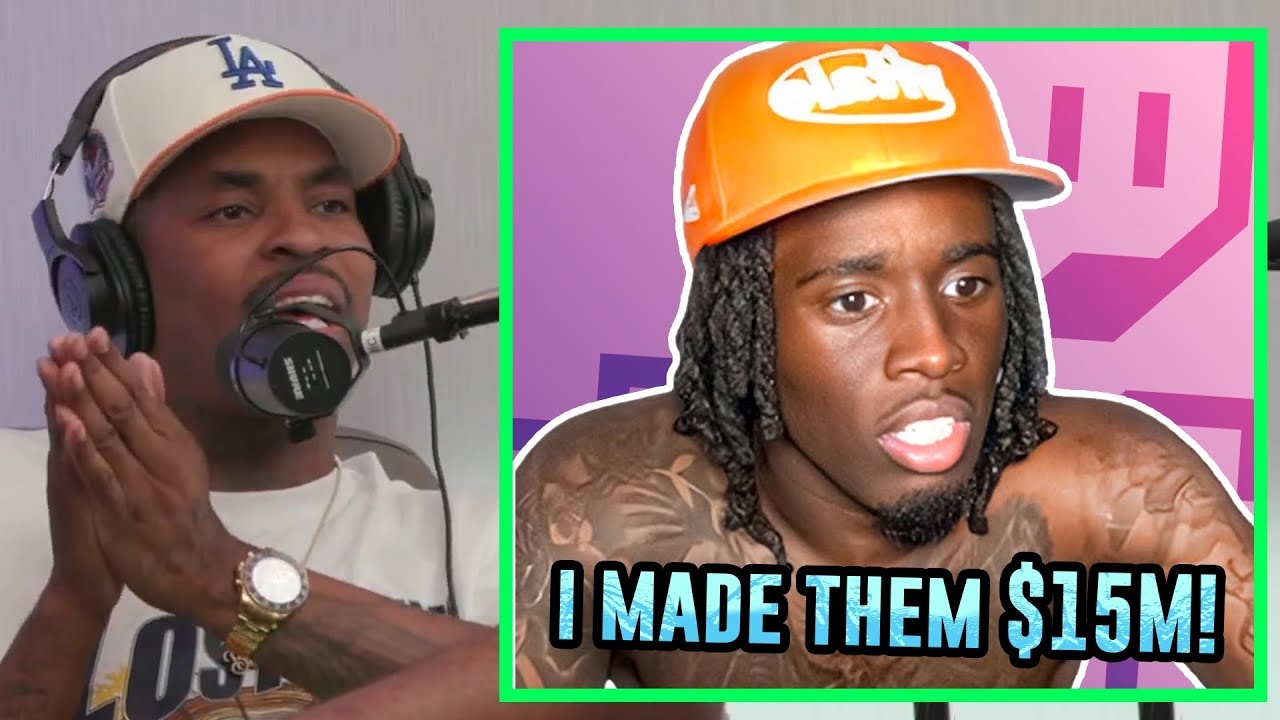Kai Cenat Made $15 Million For Twitch In One Month But Only Got Paid $2 Million