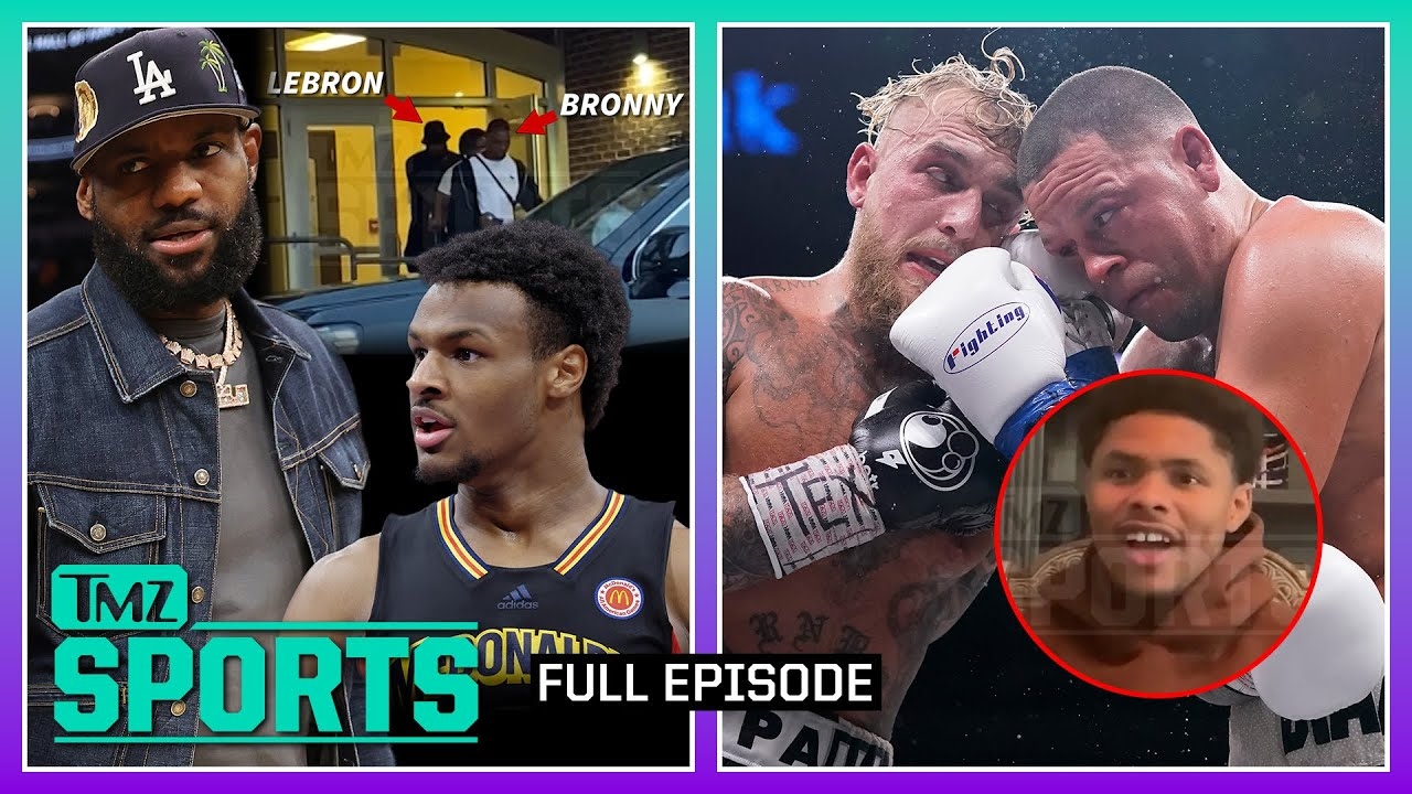 LeBron & Bronny's Mayo Clinic Visit & Boxer Shakur on Paul, Diaz Fight | TMZ Sports Full Ep - 8/8/23