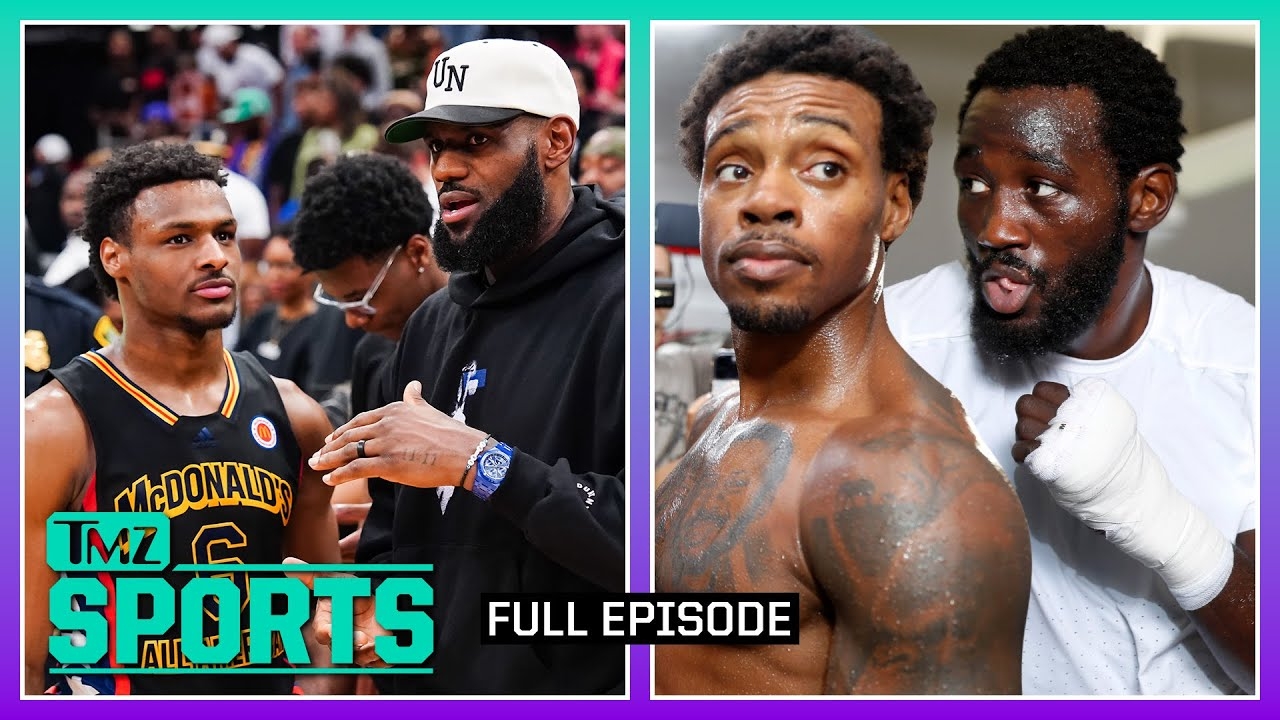 Bronny James Discharged & Resting, Spence Jr. vs. Crawford Preview | TMZ Sports Full Ep - 7/27/23