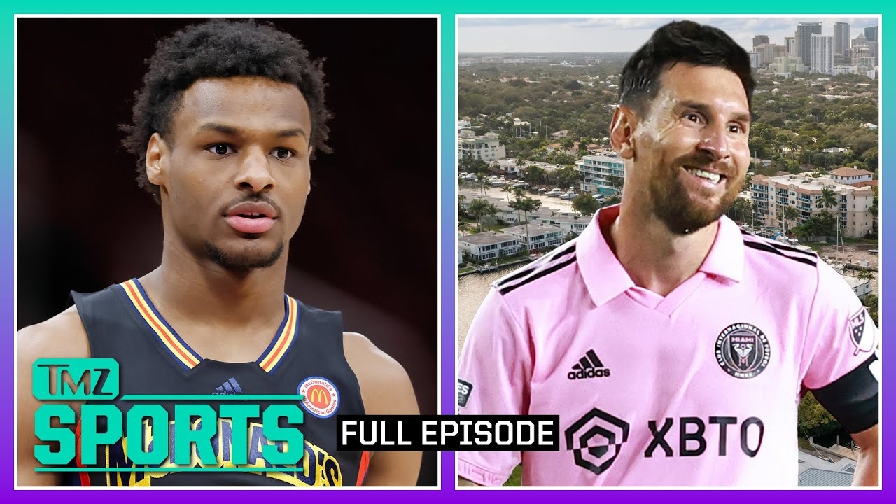 Bronny James' Medical Emergency, Messi House Hunts in Miami | TMZ Sports Full Ep - 7/25/23