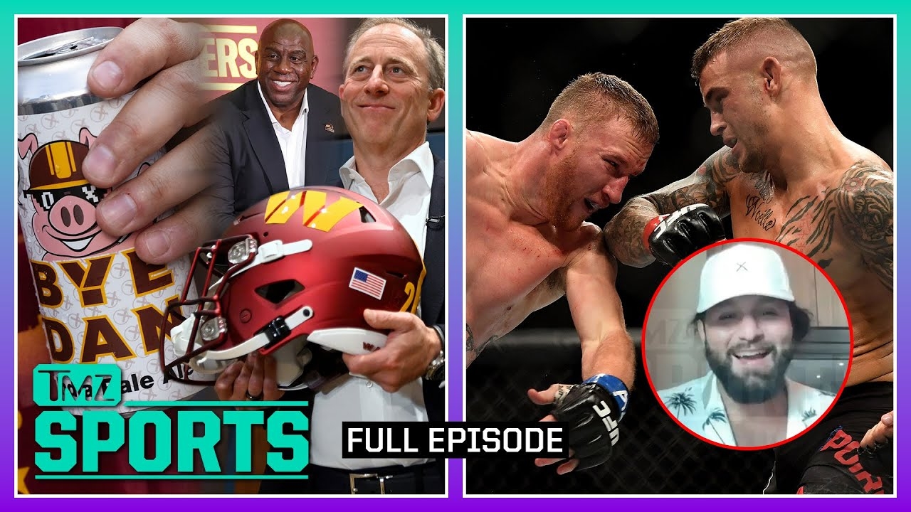 Harris' Beer Cheers with Fans, Magic's Promise & UFC BMF Preview! | TMZ Sports Full Ep - 7/21/23