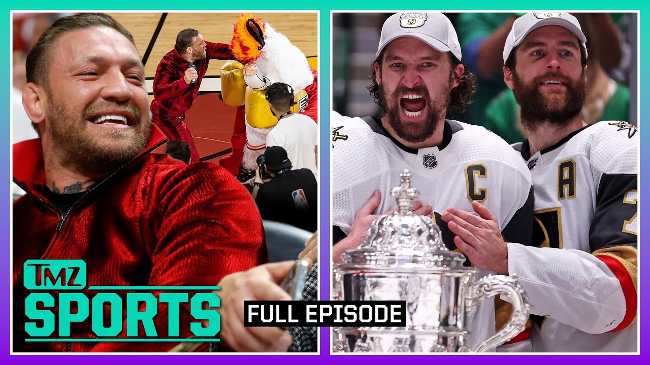 Conor McGregor KOs Heat Mascot, Vegas Knights Win Stanley Cup! | TMZ Sports Full Ep - 6/14/23