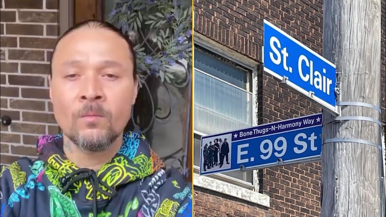 Bizzy Bone Reacts Bone Thugs Street Sign Stolen Less Than 48 Hours After Unveiling