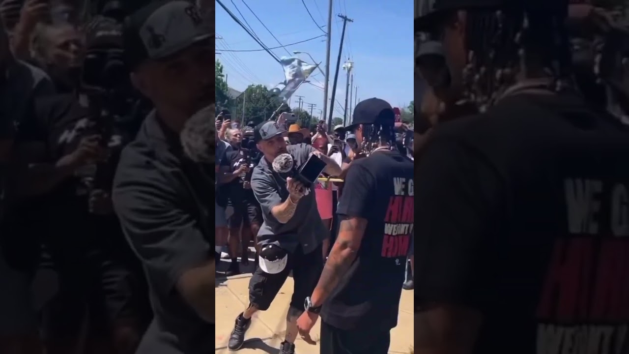 Bizzy Bone And Krayzie Bone In Cleveland Celebrating Opening Their Street #bonethugsnharmonyway