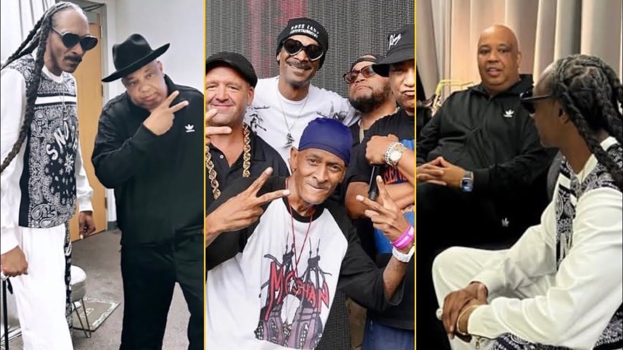 Snoop Dogg Reunited With Mc Shan And Run DMC And Celebrated 50 Years Anniversary Of Hip Hop