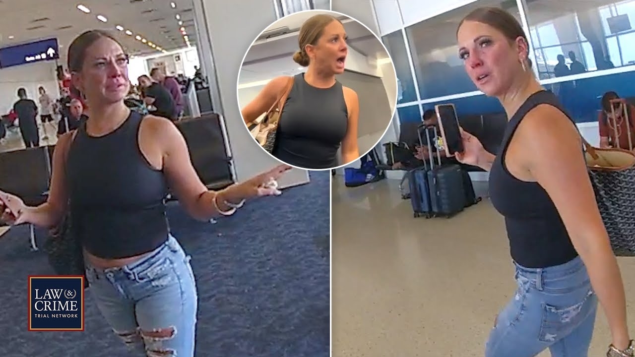 Crazy Plane Lady Issues Apology as Bodycam Showing Her Irate Reaction is Released
