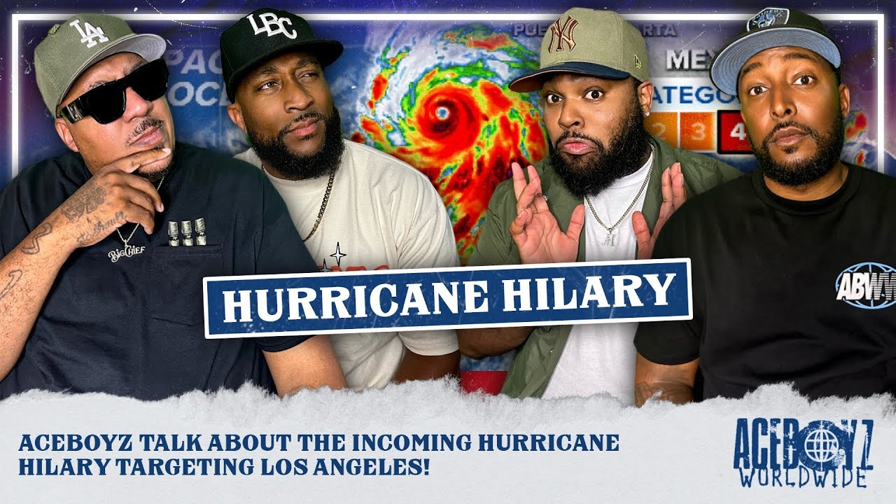Aceboyz Talk About The Incoming Hurricane Hillary Targeting Los Angeles!
