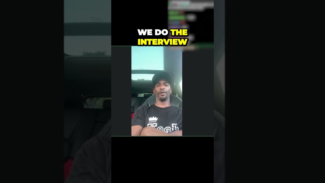 ADIN ROSS GETS PRESSED BY CHARLESTON WHITE FOR NOT PAYING BEFORE INTERVIEW #shorts