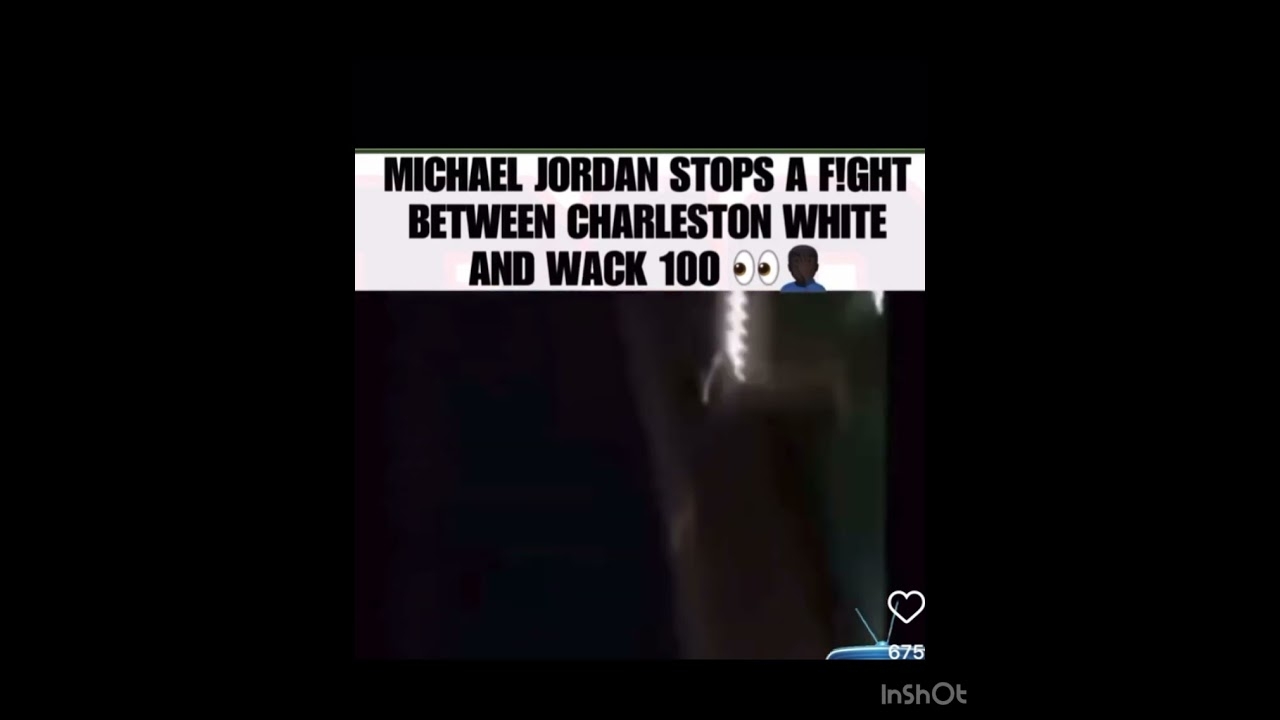 Michael Jordan stops wack 100 from shooting Charleston white