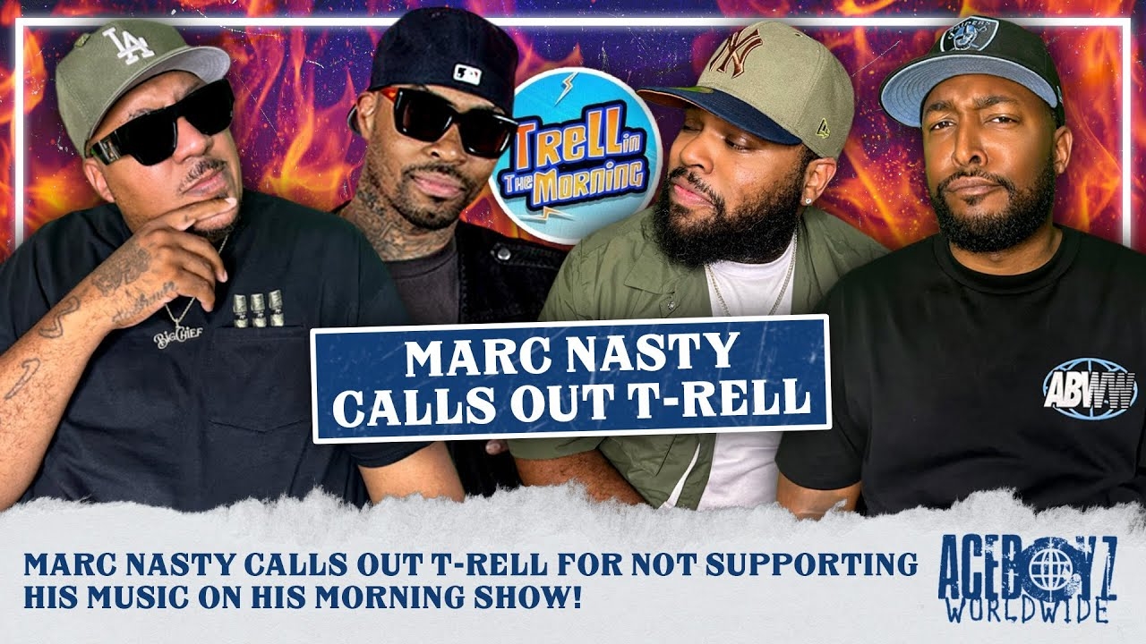 Marc Nasty Calls Out T-Rell For Not Supporting His Music On His Morning Show!