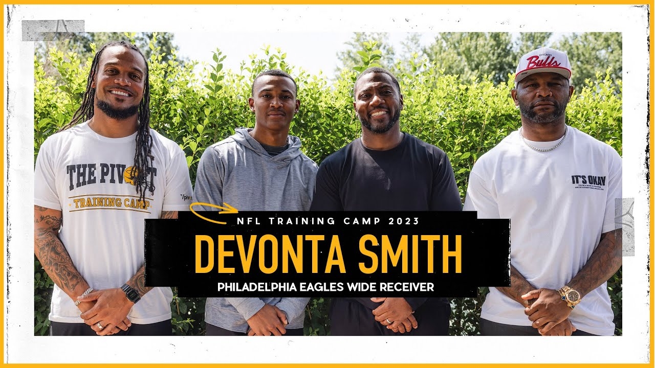 Philadelphia's DeVonta Smith humble roots, Alabama, Henry Ruggs, Jalen Hurts, Eagles SB? | The Pivot