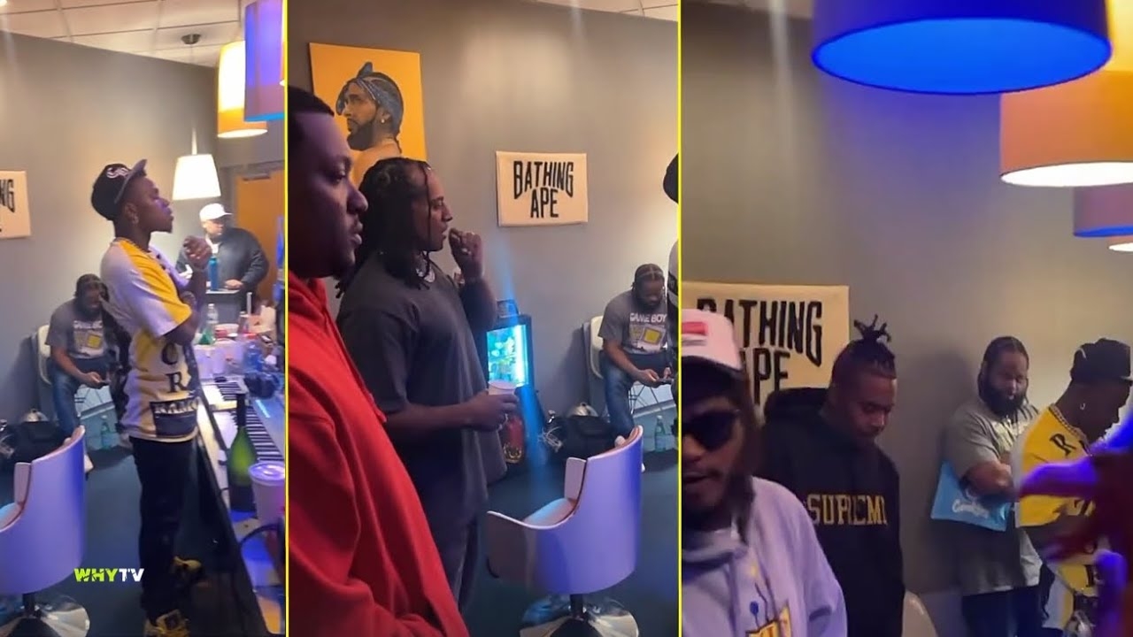 DaBaby Pulls Up In Studio With Nas, Hit-Boy And Ab-Soul And Cooking Up New Collab Project