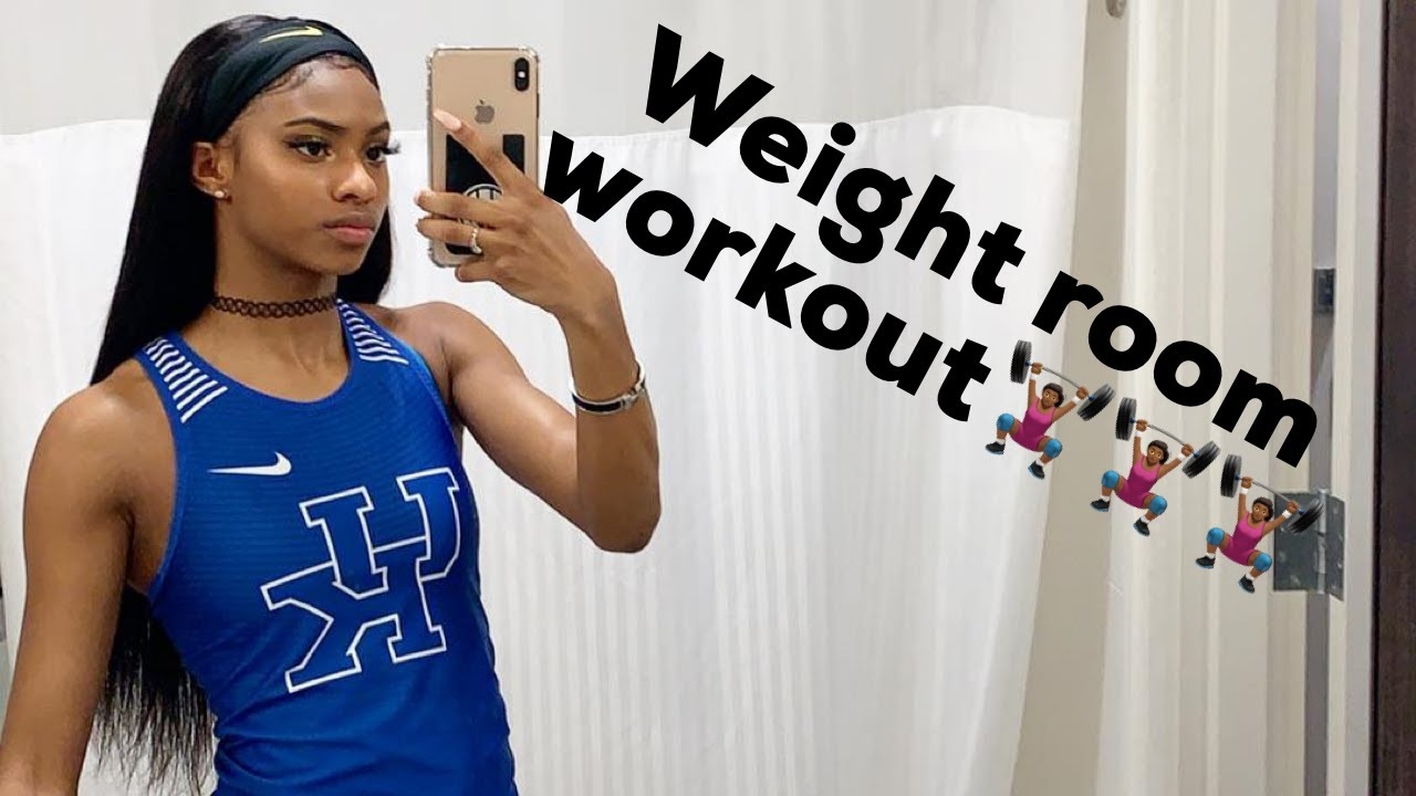 LIGHTWEIGHT WEIGHT ROOM WORKOUT| NCAA QUALIFIERS| Masai Russell