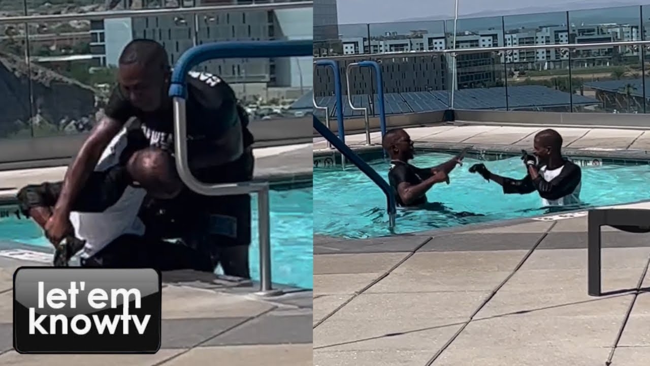 Charleston White & Plug God Suede Getting To It In A Swimming Pool