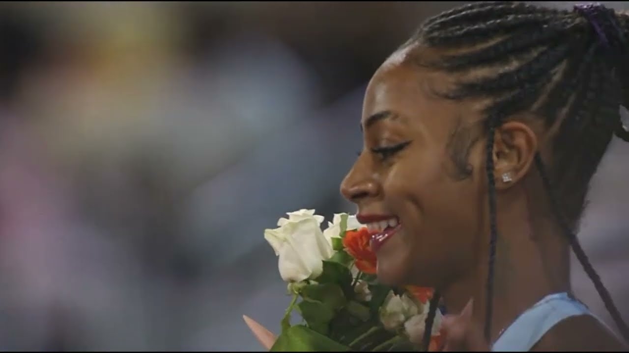 Sha'Carri Richardson won the 100 meters at this weekend's Miramar Invitationa