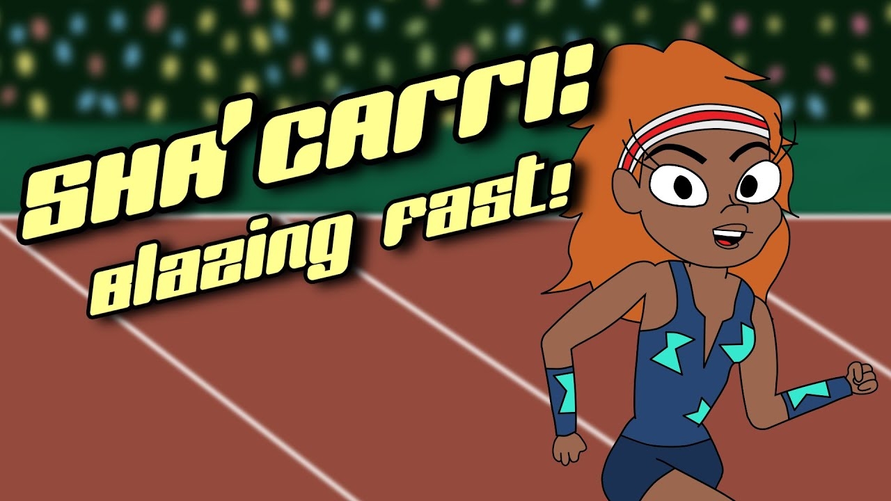 Sha'Carri Richardson: Blazing Fast! (Tokyo Olympics Animation)