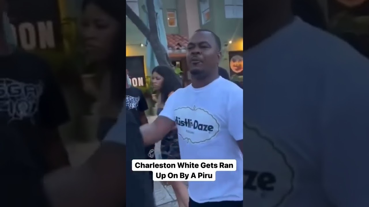 Charleston White gets ran up on by a piru and things almost got left  #charlstonwhite #2022