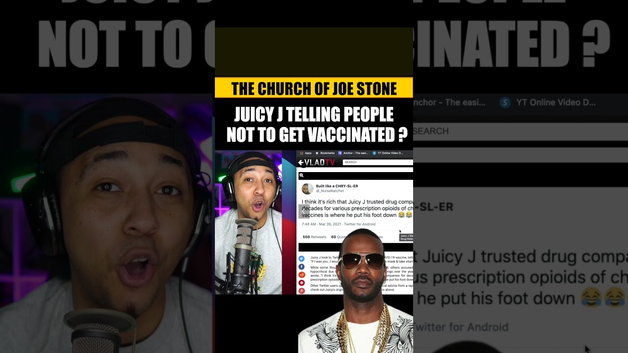 Juicy J Telling People Not Get Vaccinated ?? #shorts
