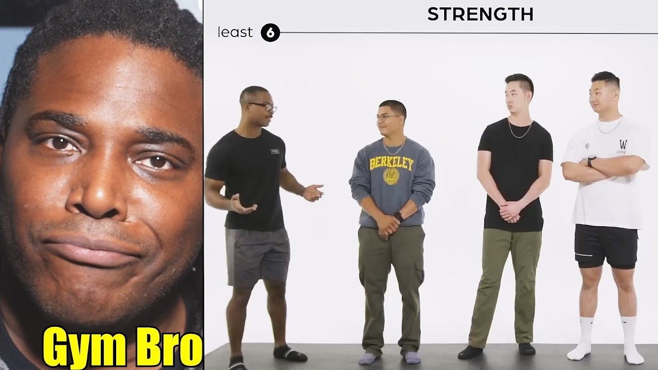 Men Rank Themselves By Strength | Are Male Gym Spaces "Toxic"?