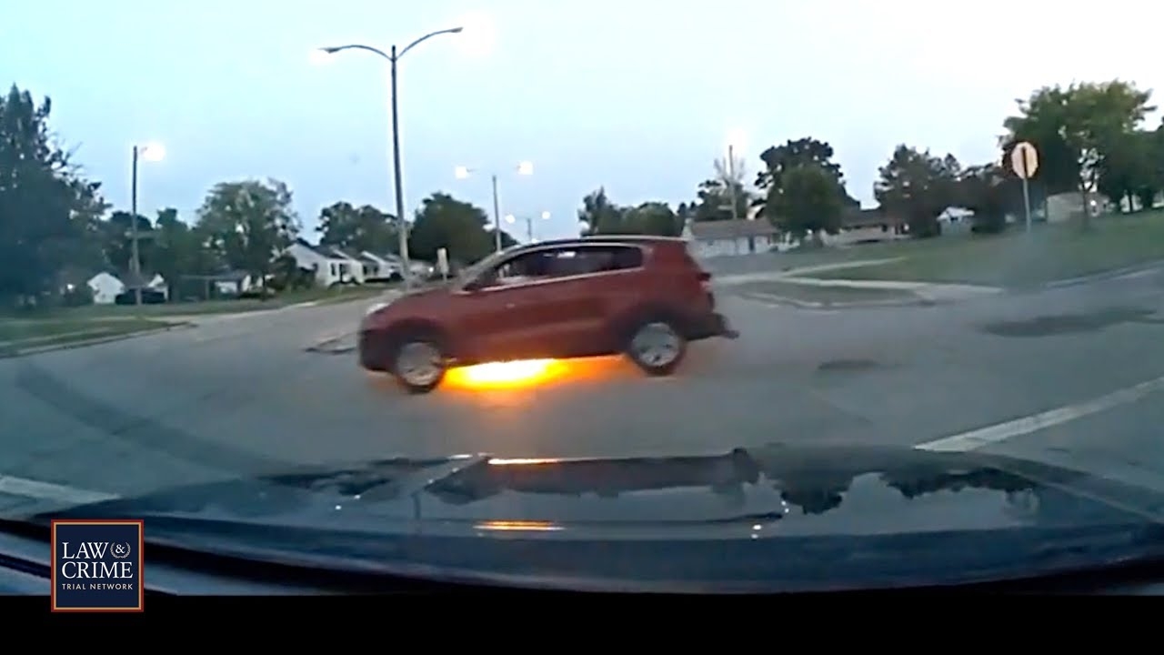 Dashcam Shows Stolen Kia Full of Teens Catching Fire During Intense Police Chase in Wisconsin