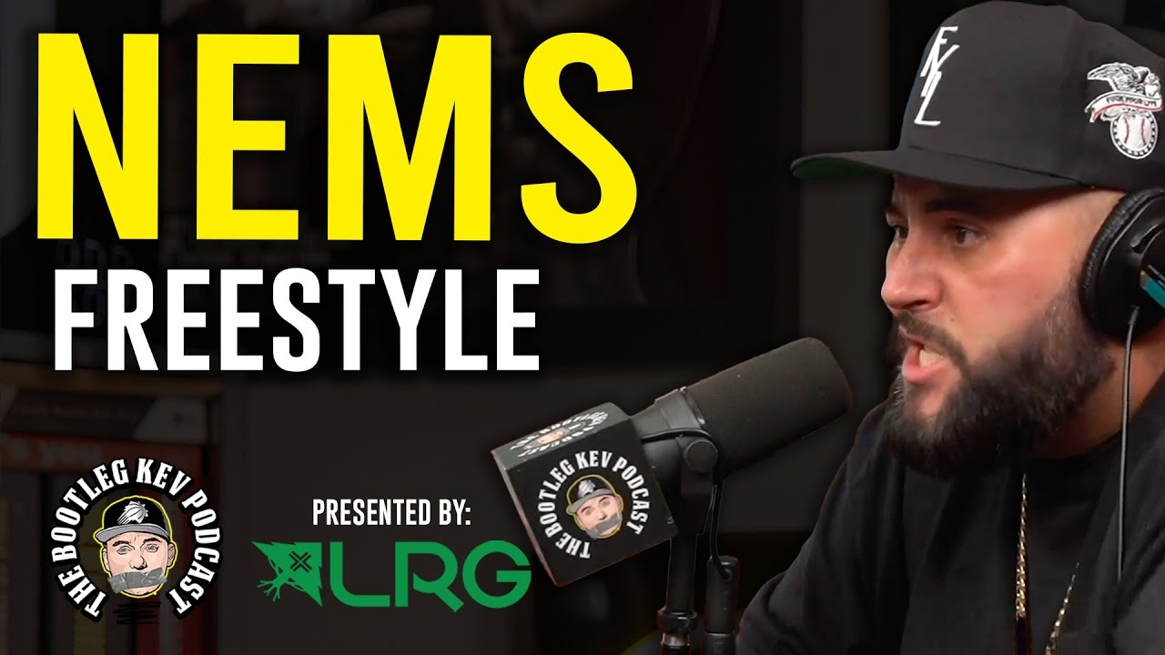 NEMS Kille Eazy-E Instrumental + Freestyle on The Bootleg Kev Podcast