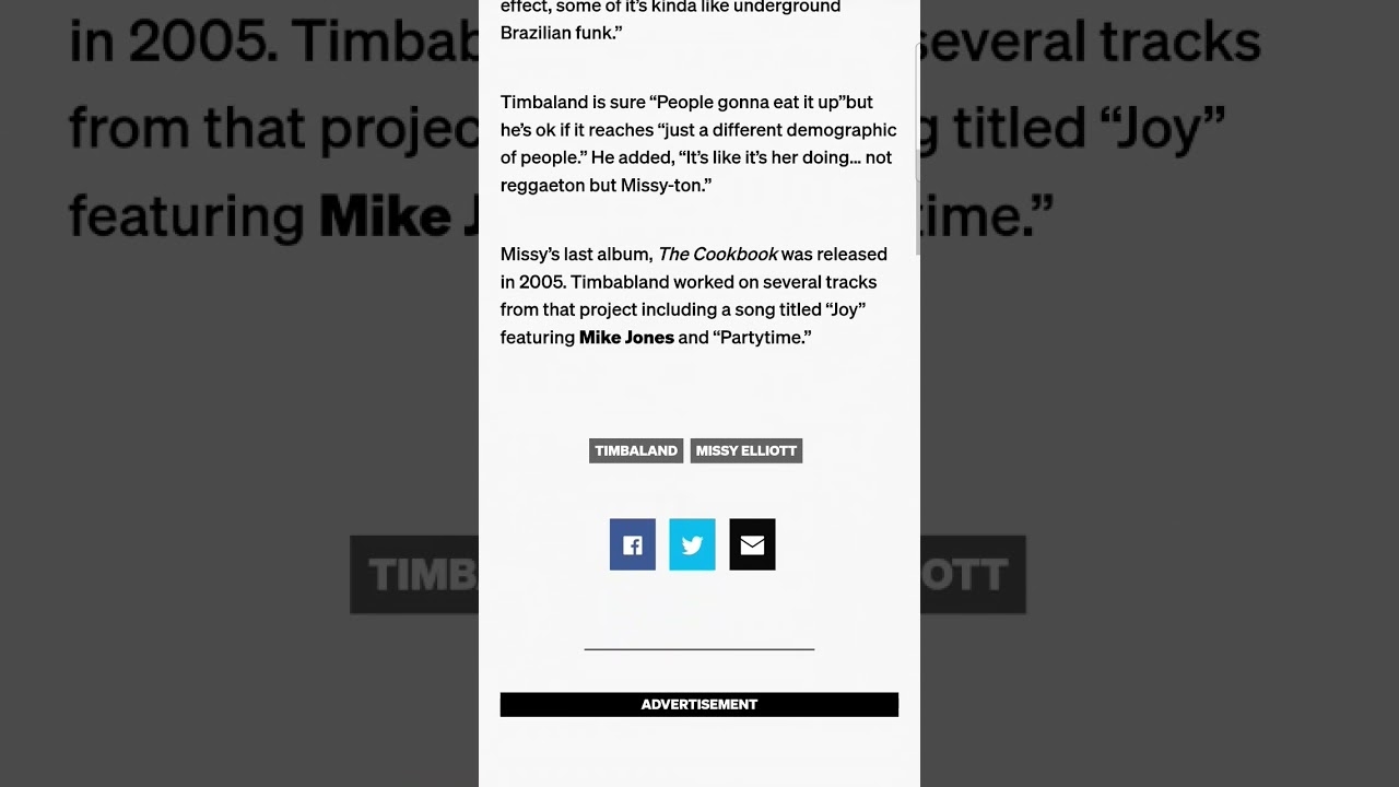 Timbaland and Missy New Album: #shorts #youtubeshorts (HipHopNews)