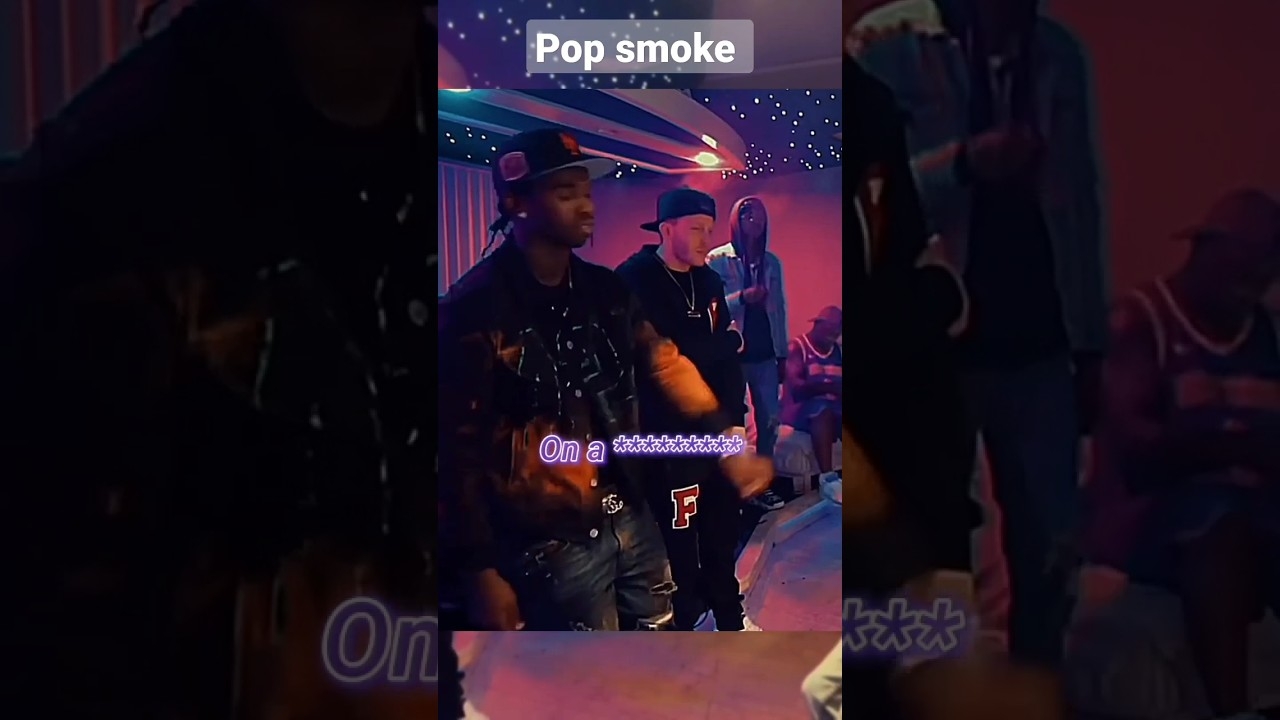 pop smoke studio sessions always be crazy  #utubeshorts #viral #popsmoke #hiphop #news #edit #rap