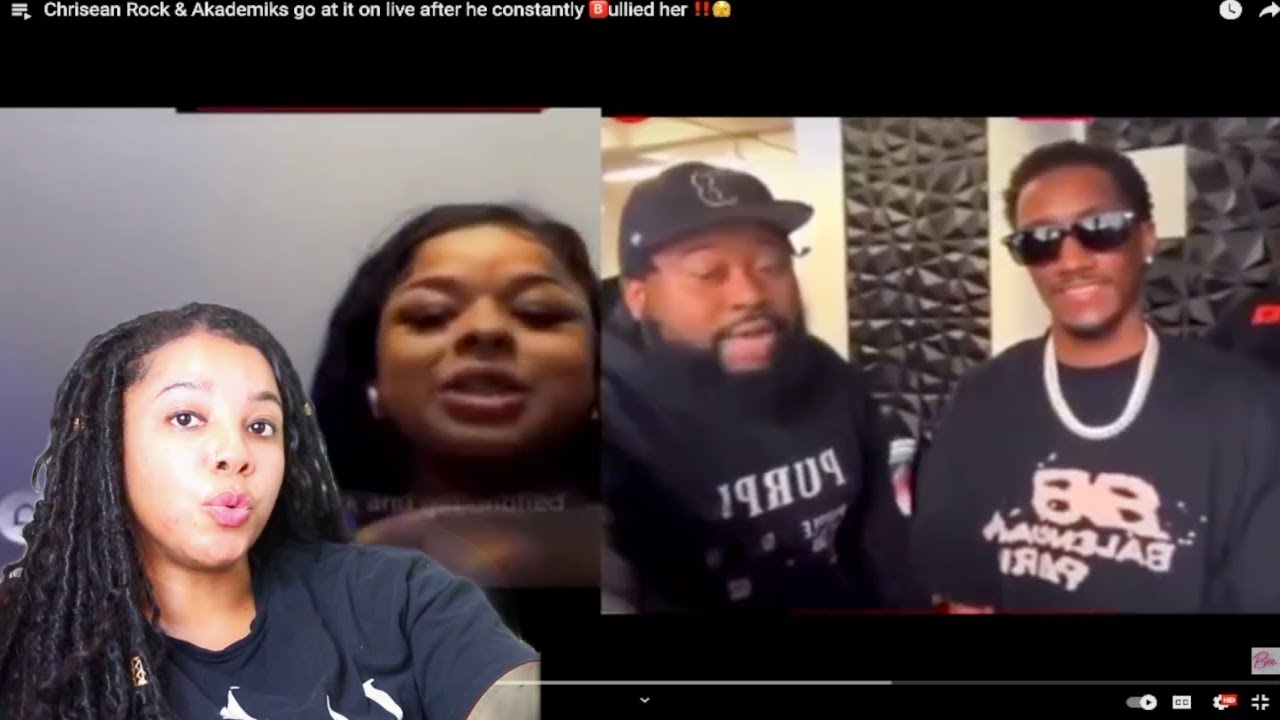 Chrisean Rock & Akademiks Go AT IT On Live | Reaction