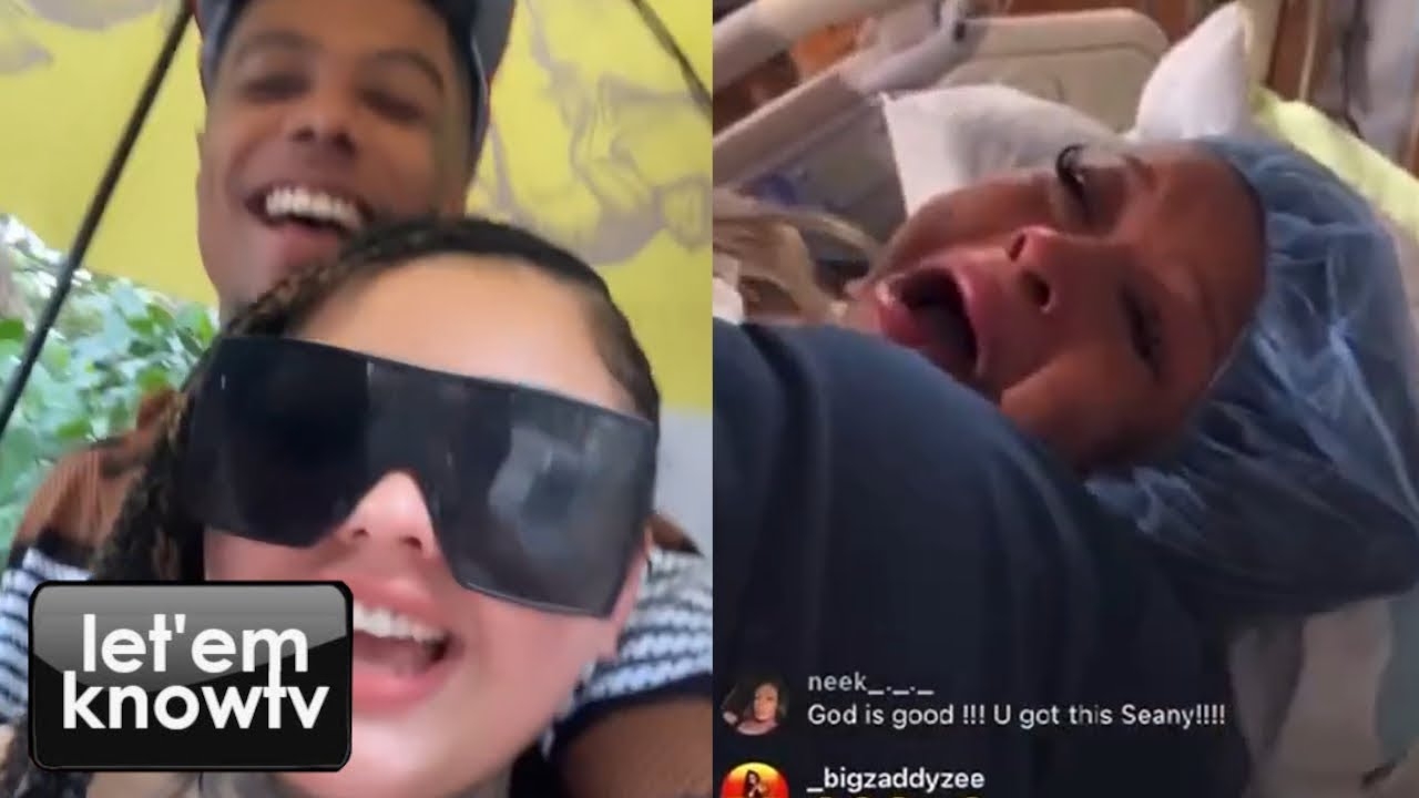 Chrisean Rock Delivers Her Baby On IG Live While Blueface Is Out Partying With Jaidyn Alexis