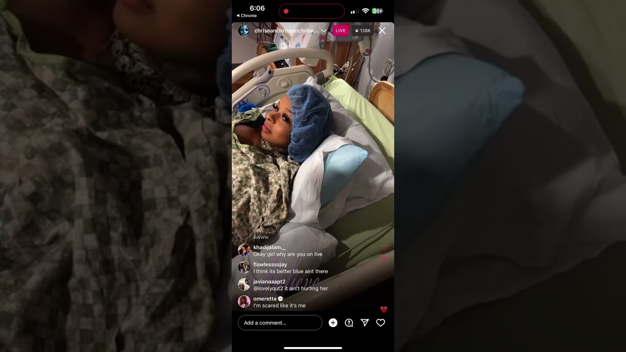 Chrisean rock giving birth  PUSSSHHHHHH