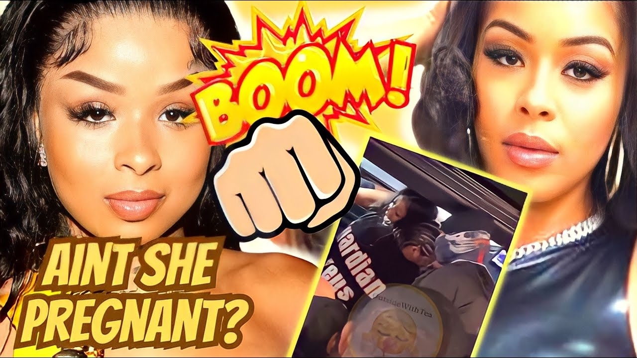 Tesehki JUMPED After She Tried To PUNCH The Baby Out Of Chriseans StomachAGAIN!