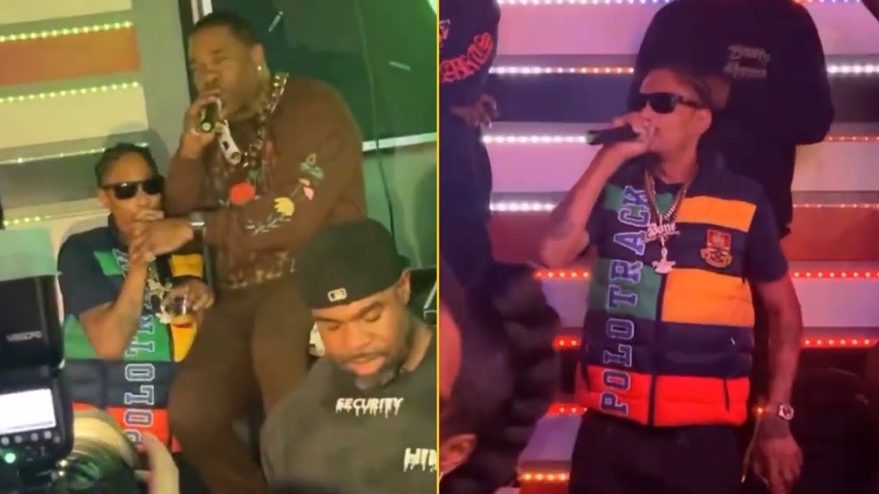 Busta Rhymes And Layzie Bone Drop Amazing Freestyle In LA Club