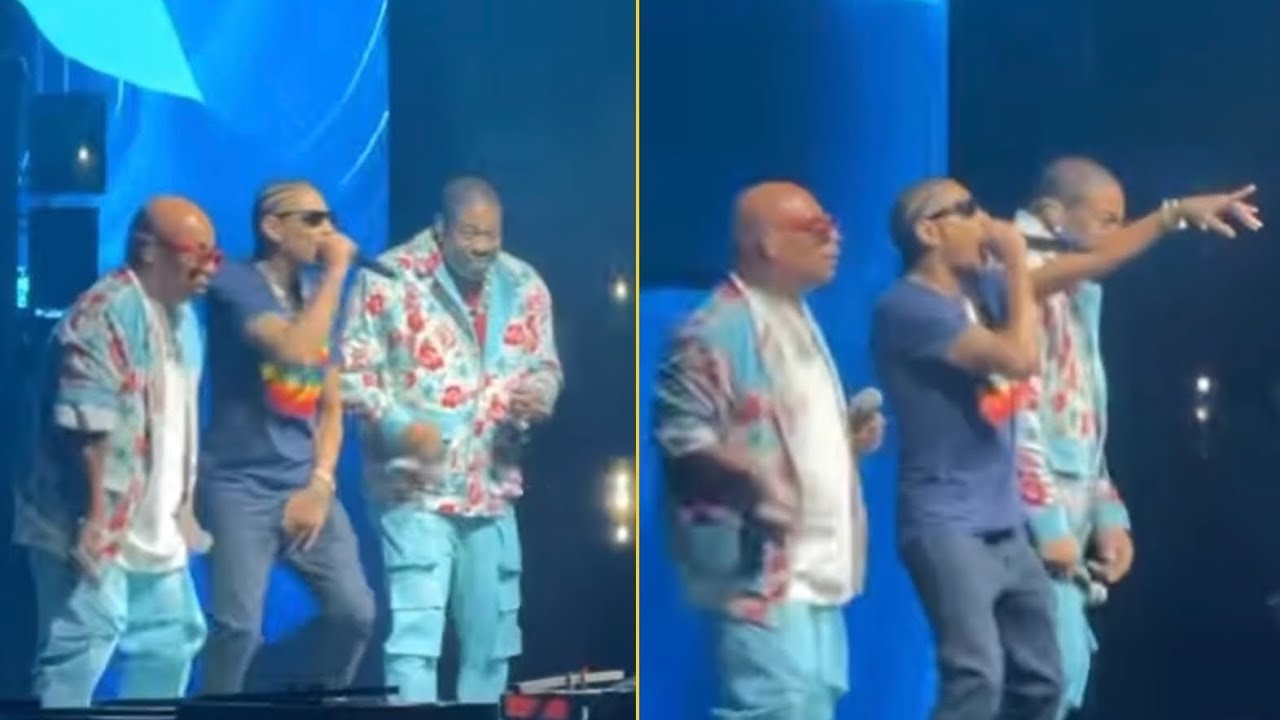 50 Cent And Busta Rhymes Bring Out Layzie Bone At Final Lap Tour And Performing 1st Of The Month