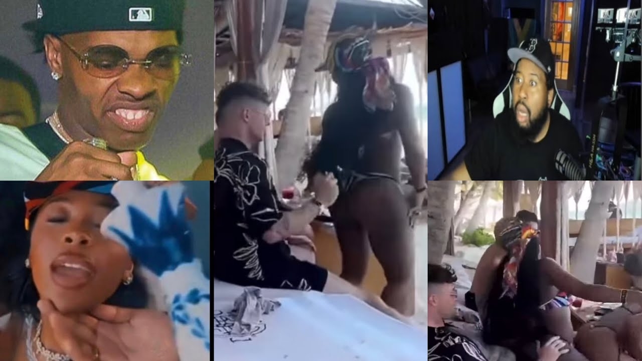 Le Bb finna cry fr! Akademiks reacts to Video of Jayda Cheaves grinding on dude while on Vacation