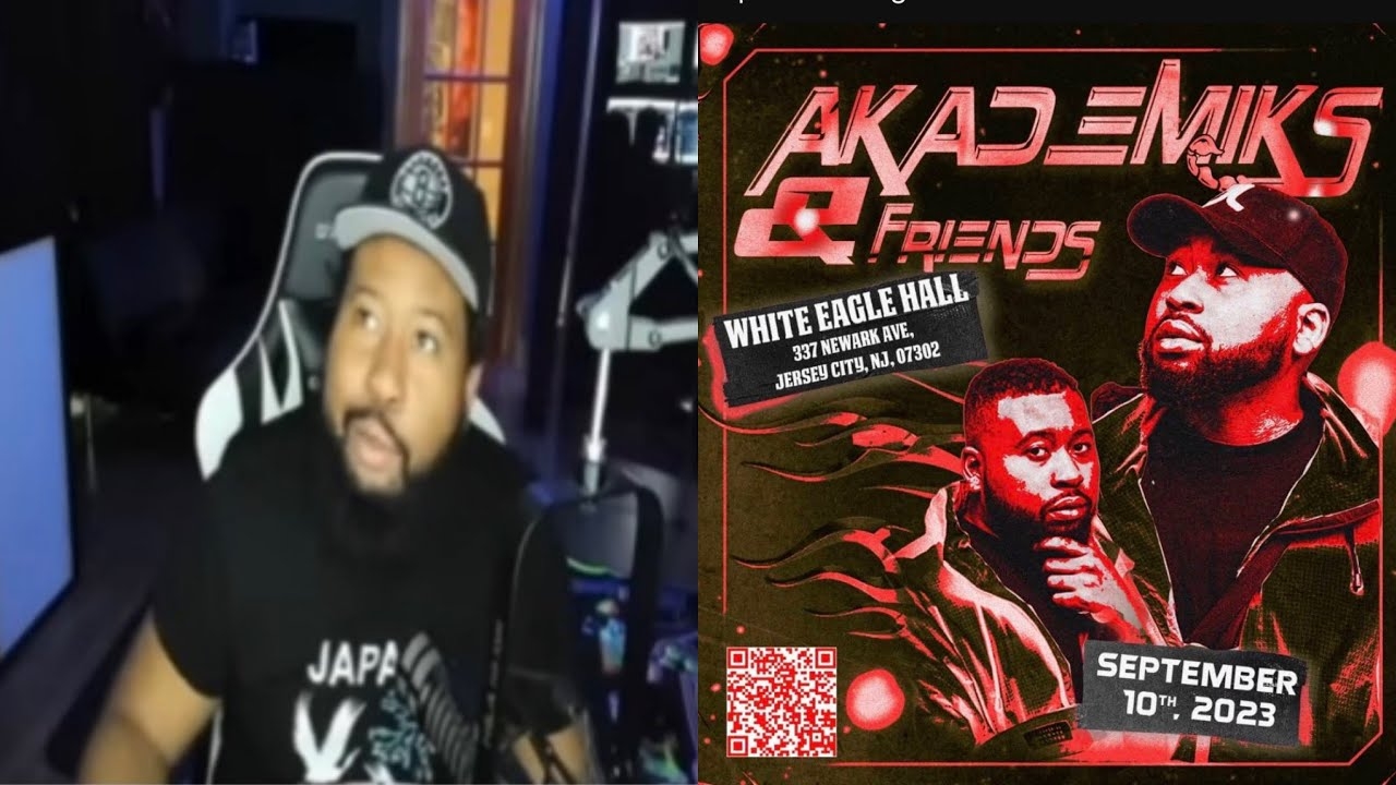 CNG we winnin! Akademiks addresses his live show being "cancelled" on website & announces new venue!