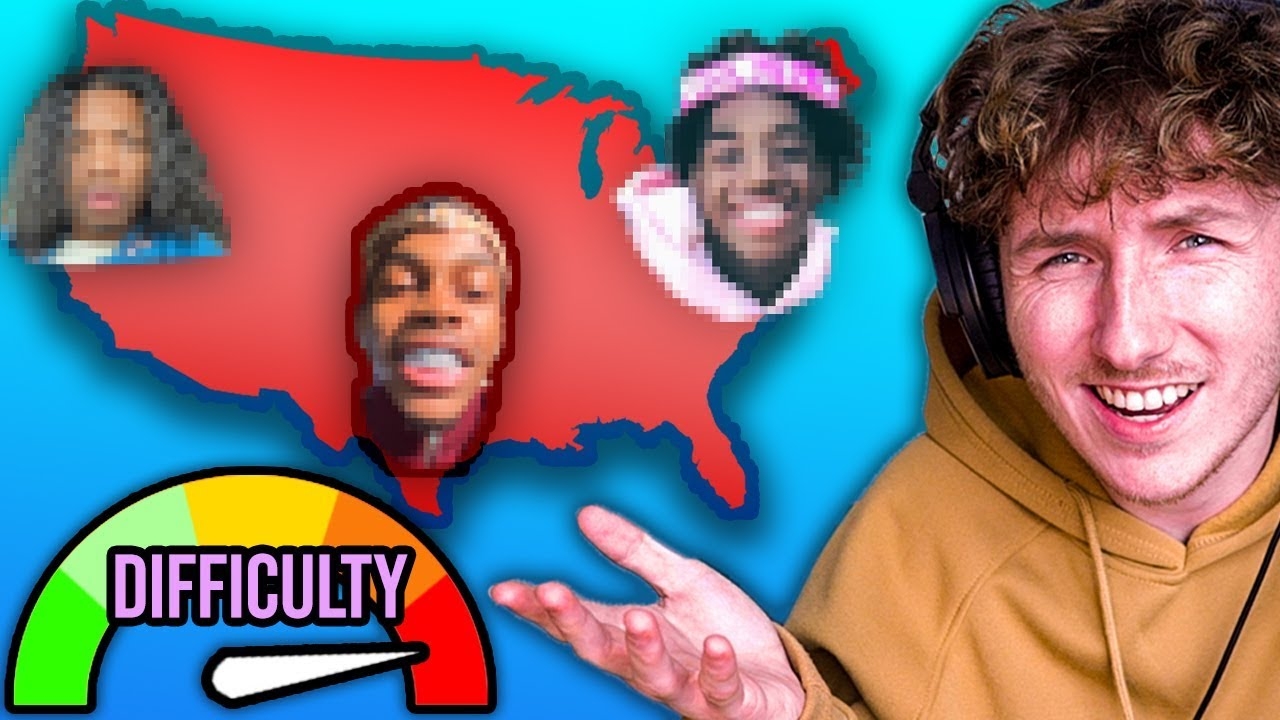 GUESS WHERE THE RAPPER IS FROM CHALLENGE!!