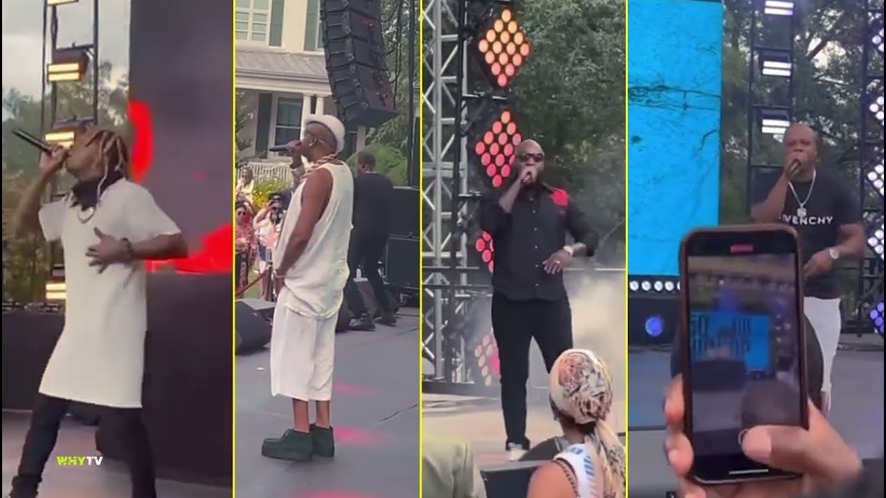 Lil Wayne, Jeezy, Slick Rick And More Performed At The Vice President's Mansion In Washington DC