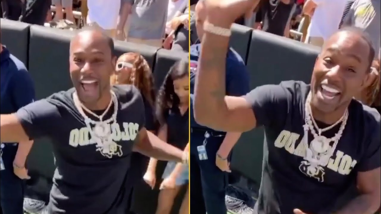 After Meeting With Diddy Camron Supporting Deion Sanders At Football Game And Showing New Dance