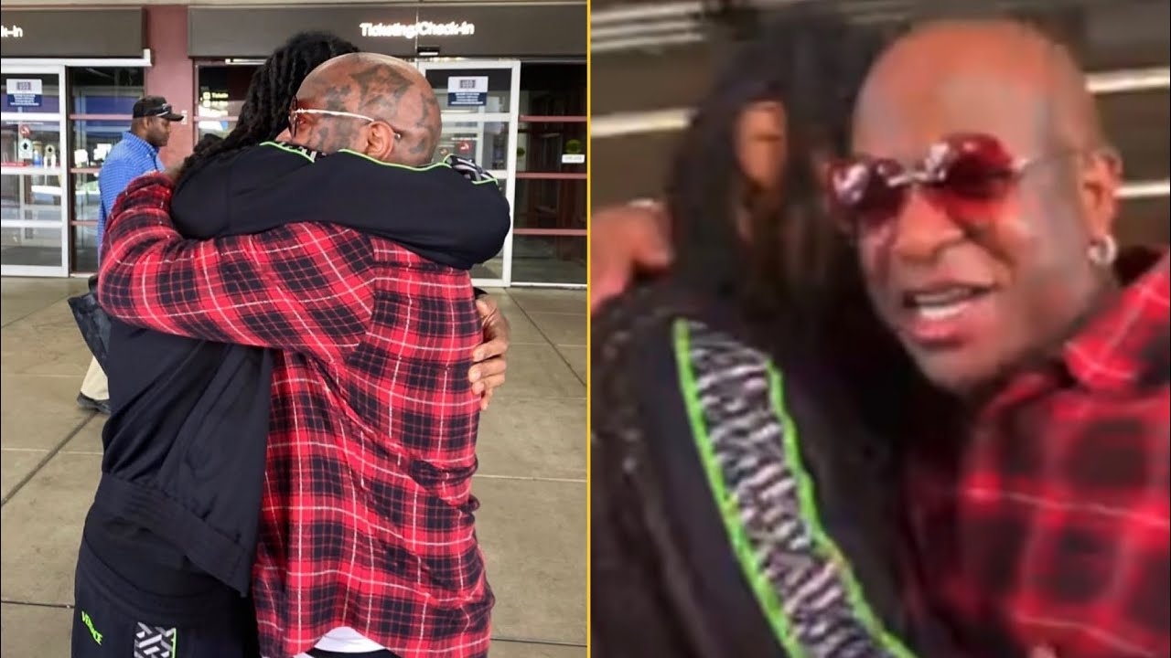 Birdman Reunited With BG After Getting Released From Prison Whats Up My Boy!!